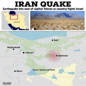 Iran Earthquake 2025